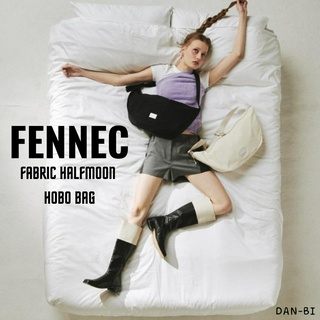 [FENNEC] 23 S/S COLLECTION FABRIC HALFMOON HOBO BAG / NYLON / 2WAY / ขนาดเล็ก น่ารัก และแม่นยํา