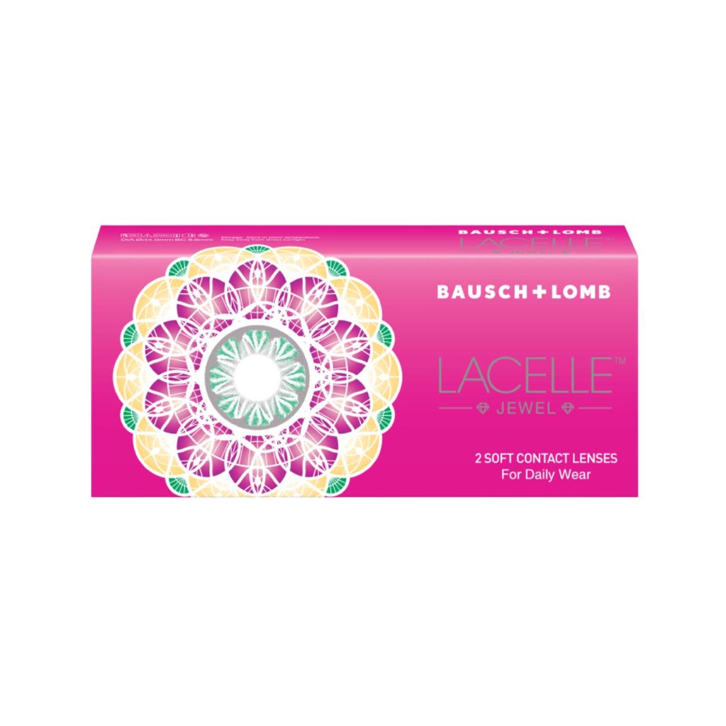 LACELLE JEWEL คอนแทคเลนส์สี รายเดือน by BAUSCH and LOMB  (สอบถามค่าสายก่อนกดคำสั่งซื้อ)