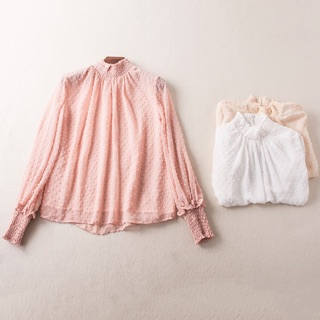 เสื้อซีทรูสีพาสเทล