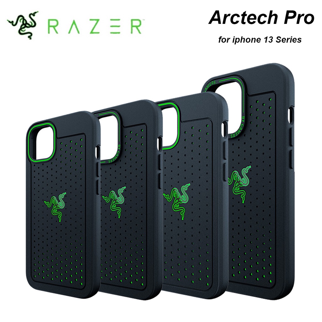 เคสโทรศัพท์มือถือ ลาย Razer Arctech Pro ของแท้ สําหรับ Apple iphone 13 Mini 13 Pro 13 Pro Max