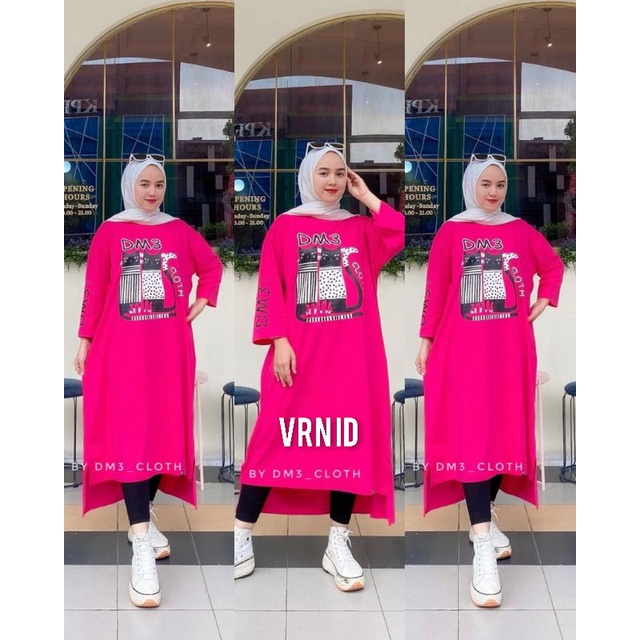 Vrn ID- LONG TUNIC KAOS DM3 ORIGINAL/TUNIK DM3 ORIGINAL/TUNIK KAOS/LONG TUNIK KAOS