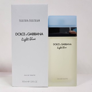 น้ำหอม D&amp;G Dolce &amp; Gabbana Light Blue for Women EDT 100 ml. กล่องขาว