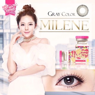 Milene gray พร้อมส่งสายตาปกติและค่าสายตา (kittykawaii)