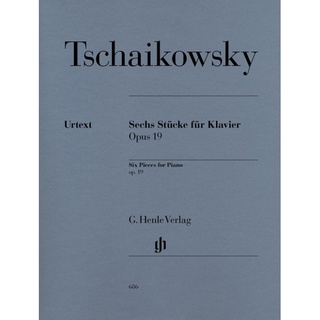 TCHAIKOVSKY Six Piano Pieces op. 19 (HN686)