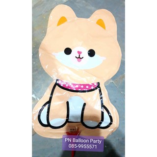 ลูกโป่งก้านการ์ตูนสุนัขชิบะ Chiba Dog Balloons ขนาด 12 นิ้ว