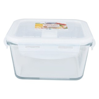 กล่องอาหารจตุรัส MICRON SUPER LOCK 6086 0.8 ลิตร  FOOD CONTAINER MICRON SUPER LOCK 6086 0.8L