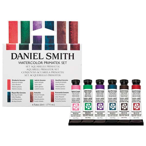 Daniel Smith Primatek Watercolor Set 5ml 6 colors (W285610006) / เซ็ตสีน้ำ Primatek ขนาด 5ml แบรนด์ 