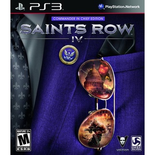 PS3 Saints Row IV (Commander in Chief Edition) ( English ) แผ่นเกมส์ ของแท้ มือ1 มือหนึ่ง ของใหม่ ในซีล