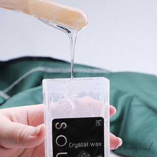 ( แว็กซ์แท่ง Crystal Wax สีใส) แว๊กซ์กำจัดขน แบบใช้ผ้าดึง แบรนด์ SOUCHO