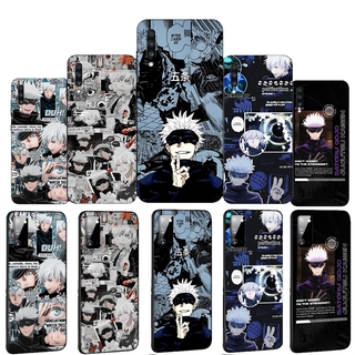 เคสโทรศัพท์มือถือแบบนิ่ม ลายอะนิเมะ Jujutsu Kaisen Gojo Satoru G139 สําหรับ Samsung Galaxy A11 A51 A71 A21 A21S A41 A81 A91 M31 M31S