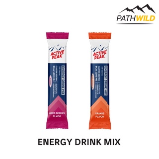 ผงชงให้พลังงาน ACTIVE PEAK ENERGY DRINK MIX ให้พลังงาน 100 แคลอรี่ ชดเชยการเสียเกลือแร่ มี BCAAs