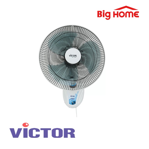 Victor พัดลมติดผนัง เชือกเดี่ยว 16 นิ้ว รุ่น WF-369 สีขาว