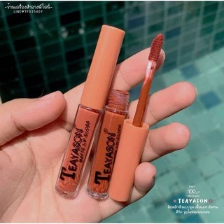 Teayason ลิปสติก ลิปกลอส เนื้อแมตต์ กํามะหยี่ เซ็กซี่ กันน้ํา 5 ชิ้น/เซต