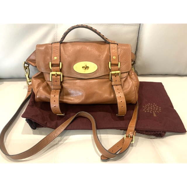 Mulberry alexa สีน้ำตาล สุดชิค
