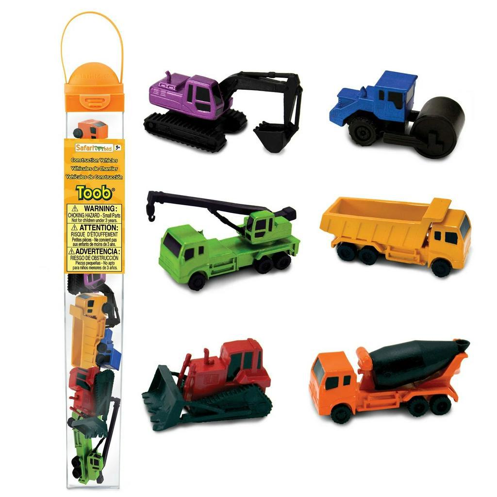 Safari Ltd. : SFR100941 โมเดลรถก่อสร้าง Contruction Vehicles TOOB®