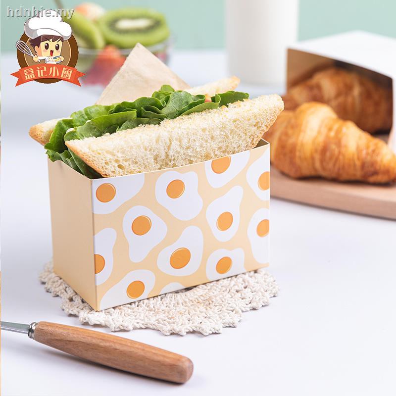 New♟☋ Sandwiches Sandwich Wrapping Paper Disposable Bags Of Bread 