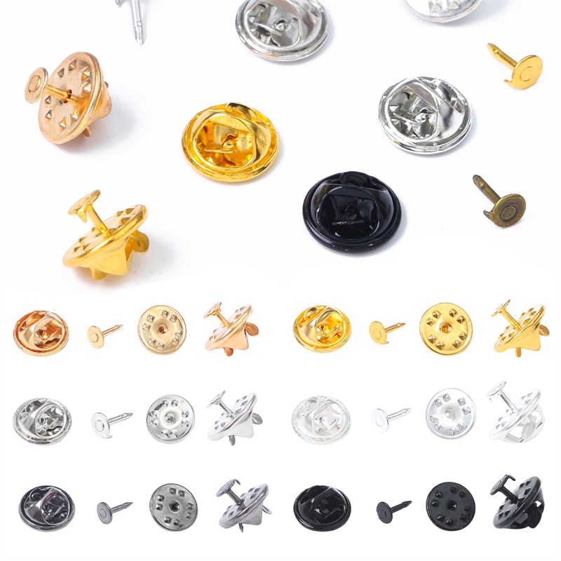 [30 ชิ้น] เข็มกลัดหัวเข็มขัดผีเสื้อ Thorn Horse Pin รอบเข็มกลัดขนาดเล็กอุปกรณ์เสริม diy Handmade