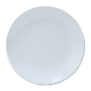 🔥สินค้าขายดี!! เอโร่ จานกลมเมลามีน 9 นิ้ว สีขาว aro Melamine Round Plate 9" White