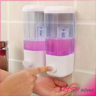 ที่กดสบู่เหลวติดกำแพง ติดตั้งง่าย อุปกรณ์ในห้องน้ำ soap dispenser