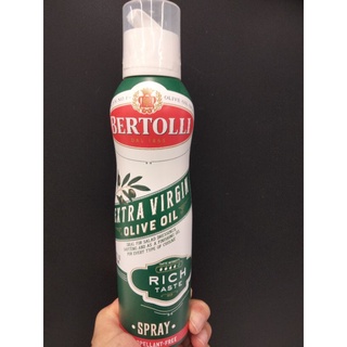 Bertolli  Extra Virgin Olive Oil Spray  น้ำมันมะกอกธรรมชาติ เบอร์ทอลลี 145 ml