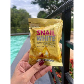 SNAIL WHITE glutathione collagen goldสบู่สเนลไวท์กลูต้าคอลลาเจนโกลด์