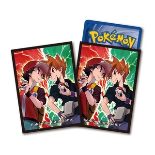 Pokemon TCG Booster Box -  ลิขสิทธ์แท้ โปเกมอนการ์ดSleeve เรด &amp; กรีน