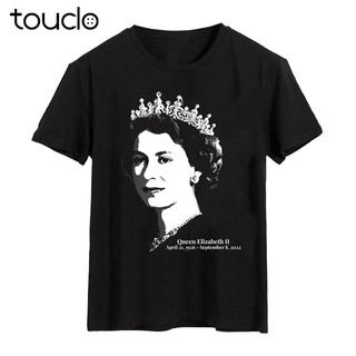 Rip เสื้อยืด พิมพ์ลาย Queen Elizabeth II 1952-2022 70 ปี สไตล์อังกฤษ