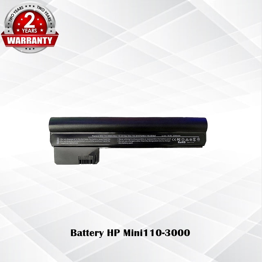 Battery HP MINI110-3000 / แบตเตอรี่โน๊ตบุ๊ค รุ่น COMPAQ MINI CQ10-400 HSTNN-CB1U HSTNN-E04C (OEM) *รับประกัน 2 ปี*