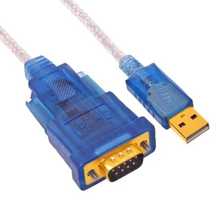 Dtech สาย USB 2.0 TO RS232 รุ่น ZT017 สายยาว1.2เมตร #สาย usb to serial #สายแปลง usb to rs232