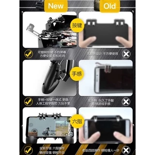 สั่งซื้อวันนี้ มีของแถม ด้ามจับพร้อมปุ่มยิง Free Fire จอยเกมส์มือถือ pubg ฟีฟาย Joystick Gamepad Trigger จอยกินไก่