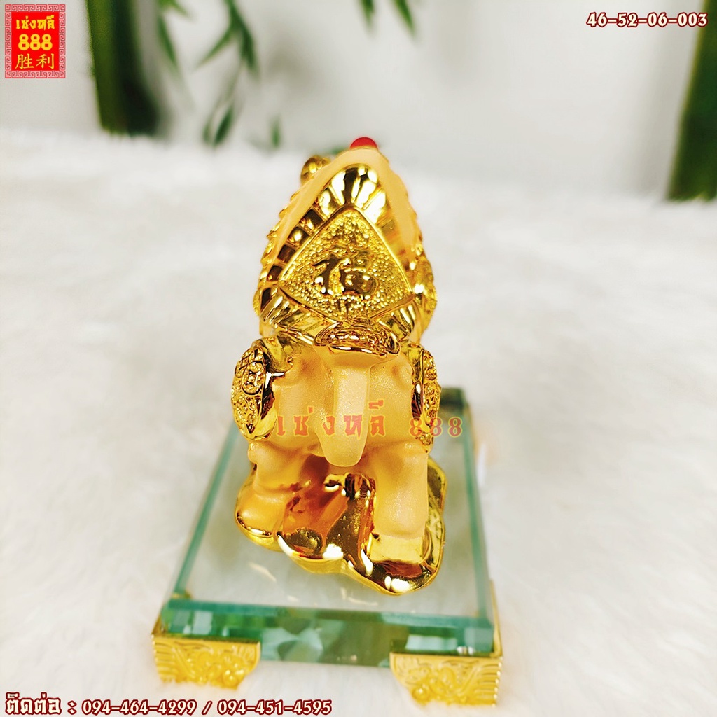 วัวทอง(ปีฉลู) งานเรซิ่นพ่นทราย ป้องกันอุปสรรค เสริมดวงคนปีวัว มี 2 ขนาด 3.5 / 6 นิ้ว ราคา ถูกที่สุด ดีลบีเคเค แกลเลอรีภาพที่ 2
