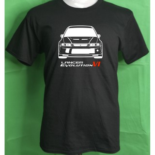 เสื้อยืด พิมพ์ลาย MITSUBISHI LANCER EVOLUTION VI