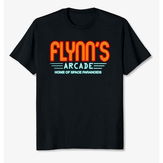 เสื้อยืดลําลอง แขนสั้น คอกลม พิมพ์ลายภาพยนตร์ Flynns Arcade Trinspired 80S สําหรับผู้ชาย ขายส่งSize S-5XL