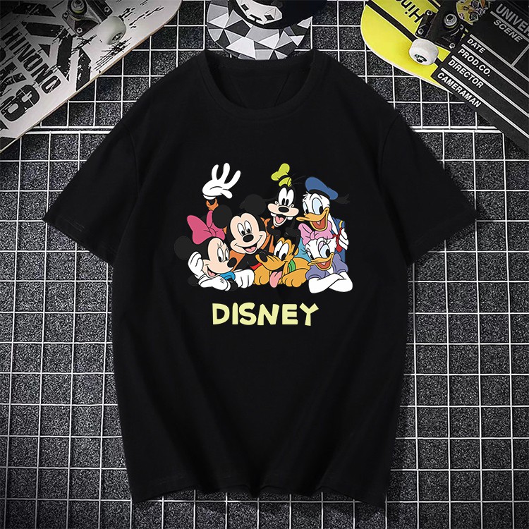 D118เสื้อยืดคอกลมแฟชั่นunisex เสื้อยอดฮิตลาย ใส่ได้ทั้งหญิงและชาย