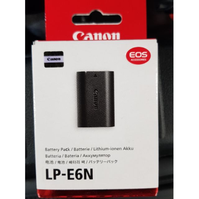 Canon battery LP-E6N แท้ ศูนย์แคนนอนไทย