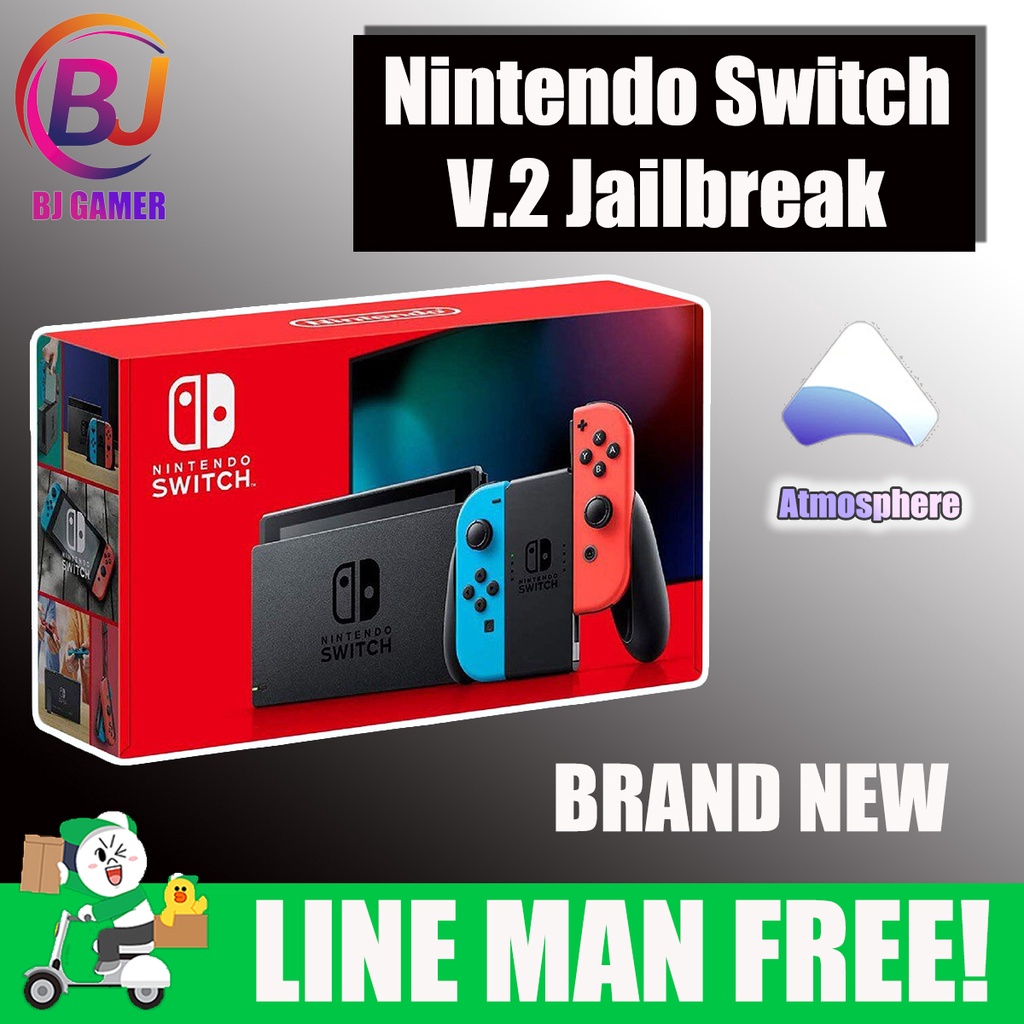 Nintendo Switch Jailbreak มือ 1 และ 2 แปลงระบบ SX/Atmosphere