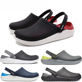 โค้ดMFSPIKE12ลด50 Crocs LiteRide Clog แท้ หิ้วนอก ถูกกว่าshop Crocs Literide Clog Original 100% Unisex Basic Crocs shoes