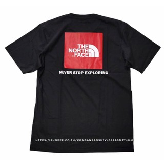 เสื้อยืด the nortface - never stop exploring