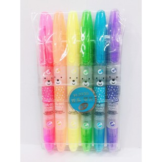 สีเมจิ/ไฮไลท์ 6 ชิ้น ( คละสี ) 8859216706259**สินค้าพร้อมส่ง