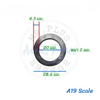 ยางรองข้อต่อ PVC ขายชุดละ 4 ชิ้น ขนาด 4 หุน, 6 หุน, 1 นิ้ว, 1-1/4", 1-1/2", ปะเก็นยาง PVC แหวนยางสำหรับข้อต่อท่อ PVC