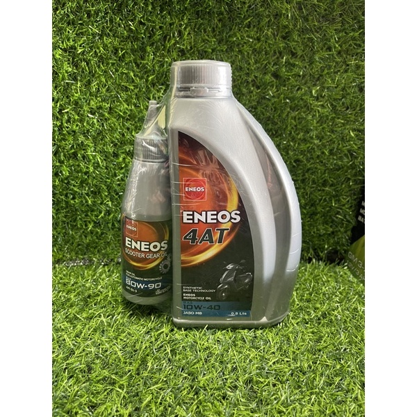 น้ำมันเครื่อง ENEOS 4AT 10W-40 0.8L+น้ำมันเฟืองท้าย 120ml