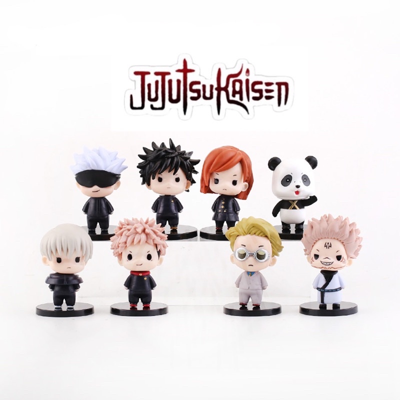 โมเดล มหาเวทย์ผนึกมาร Jujutsu Kaisen ขนาด 7 Cm. รวม 8 ตัว ซื้อแยกก็ได้ ราคาถูก เก็บเงินปลายทางได้