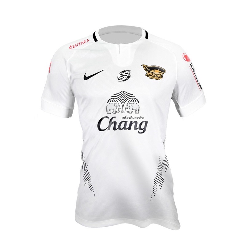 เสื้อชลบุรีfc 2020 สีขาว ป้าย ห้อย size L