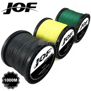 JOF ตกปลา2019แบรนด์ใหม่1000เมตร PE สายการประมงถัก8เส้น4เส้น18-88LB multifilament สายการประมง