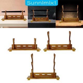 [Sunnimix1] ขาตั้งไม้คาตานะ สําหรับโชว์ซามูไร