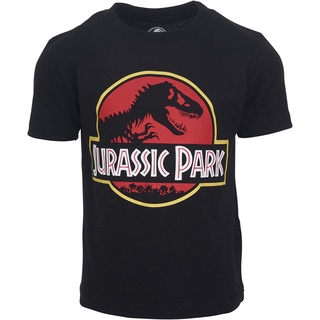 เสื้อยืด ผ้าฝ้าย พิมพ์ลาย Jurassic Park หลากสี สําหรับผู้ชาย 3 แพ็ค