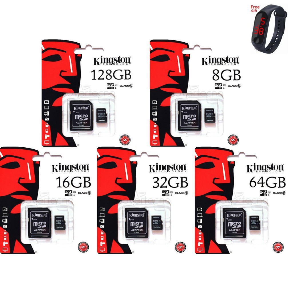 จุดประเทศไทยเมมโมรี่การ์ด Mem Kingston Micro SD Card Class10-32GB(ใส่ ...