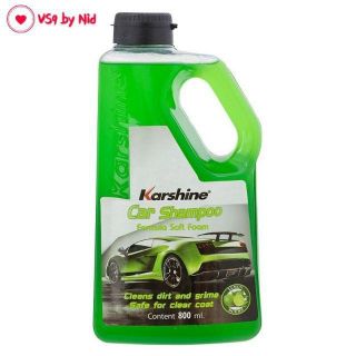 แชมพูล้างรถผสมแว็กซ์ Karshine Shampoo Formula Soft Foam Car Wash Shampoo