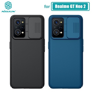 Realme GT Neo 2 เคส Nillkin CamShield กล้องฝาครอบป้องกันเคสสำหรับ Realme GT Neo 2 5G