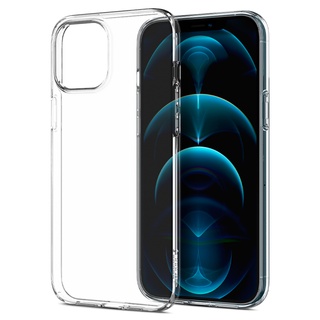 SPIGEN เคส ไอโฟน 12 mini, 12Pro/12, 12 Pro Max รุ่น Liquid Crystal เคสใส เคสซิลิโคน : Crystal Clear